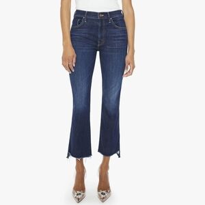 Mother The Insider Crop Step Fray Jeans - Size 26